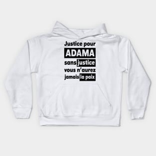 Justice Pour ADAMA Kids Hoodie